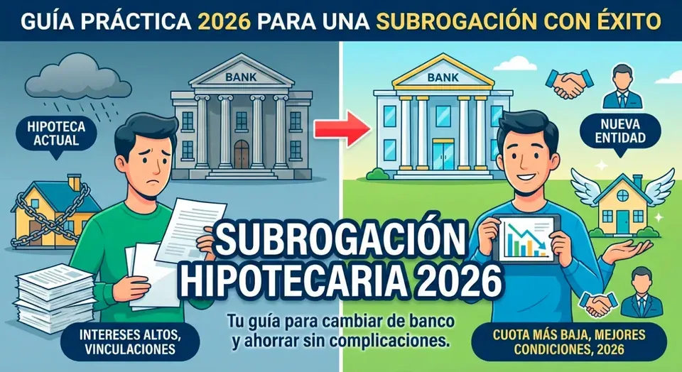 Subrogación de hipoteca 2026: guía práctica completa